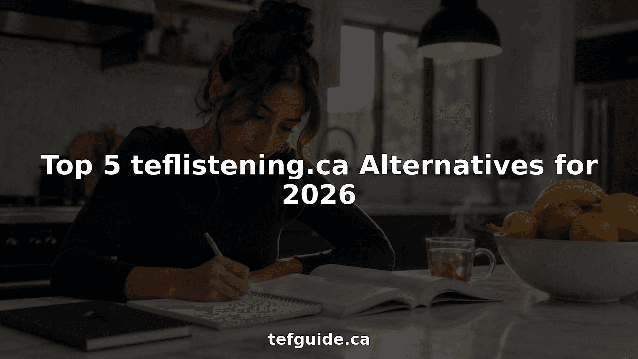 Top 5 teflistening.ca Alternatives for 2026